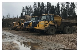 Rock and Sand Trucks